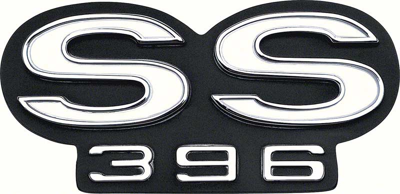 1966 Chevelle "SS396" Grill Emblem 