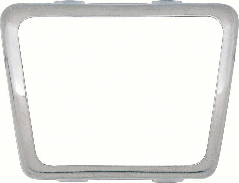 1967-68 Park Brake Pedal Pad Trim Plate 