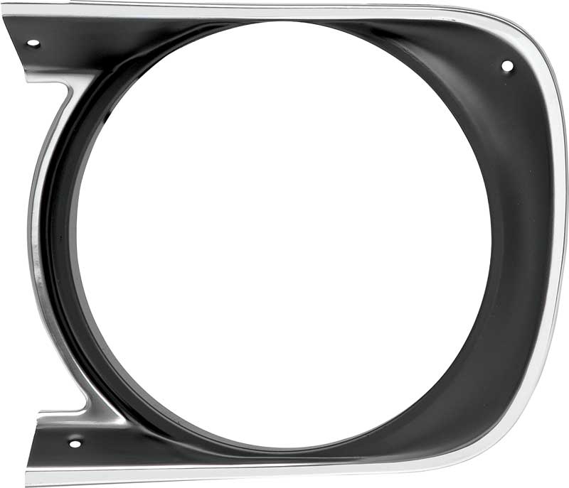 1968 Camaro Standard Left Hand (Driver Side) Headlamp Bezel 