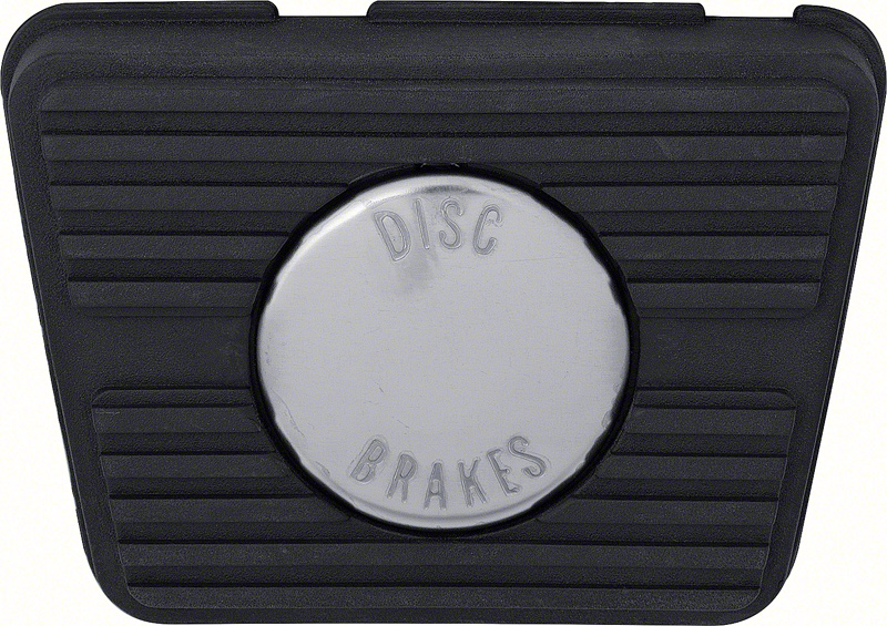 1967-75 with Manual Transmission and Front Disc Brakes Brake Pedal Pad 