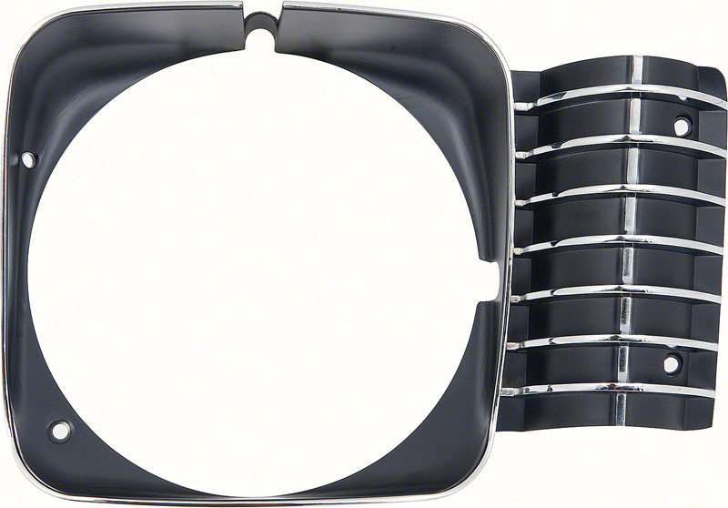 1969-72 LH Nova Headlight Bezel - OER Premier - GM Tooling 