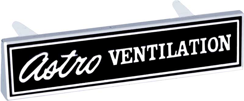 1969-70 Astro Ventilation Emblem 