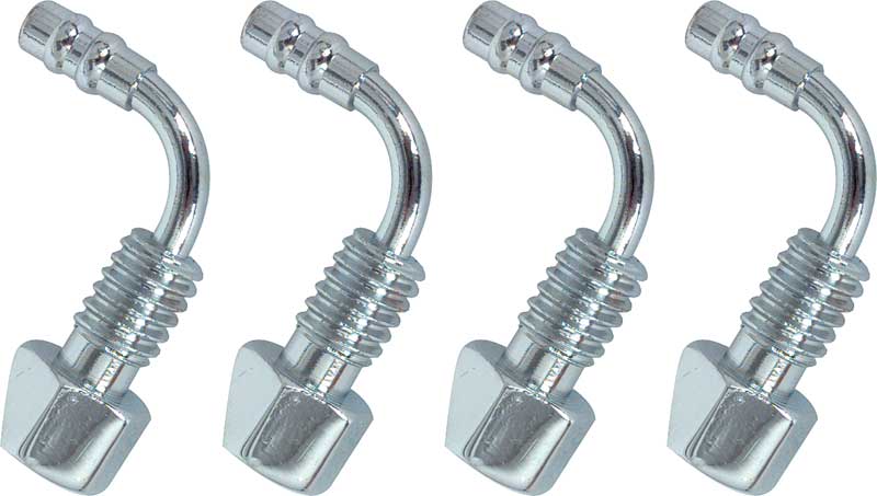 4 Piece Headlamp Washer Nozzle Set 