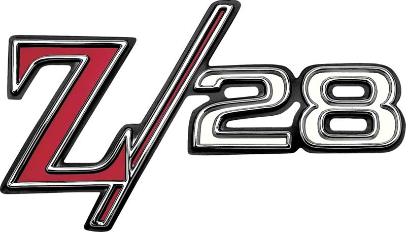 1969 Camaro "Z/28" Fender Emblem 