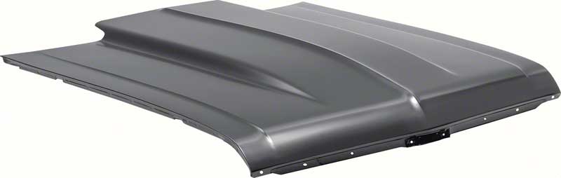 1968-72 Chevy II / Nova 2" Cowl Induction Hood - Steel 