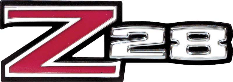 1970-74 Camaro "Z28" Front Fender Emblem 