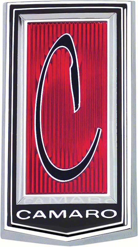 1971-73 Camaro Header Panel Emblem 