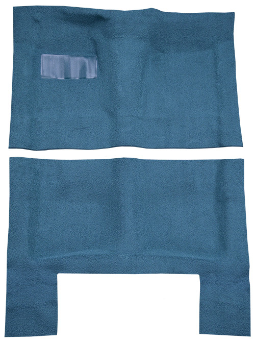 1966-1970 Chevrolet Caprice 4DR Wagon Auto Loop Carpet Flooring 01 Black