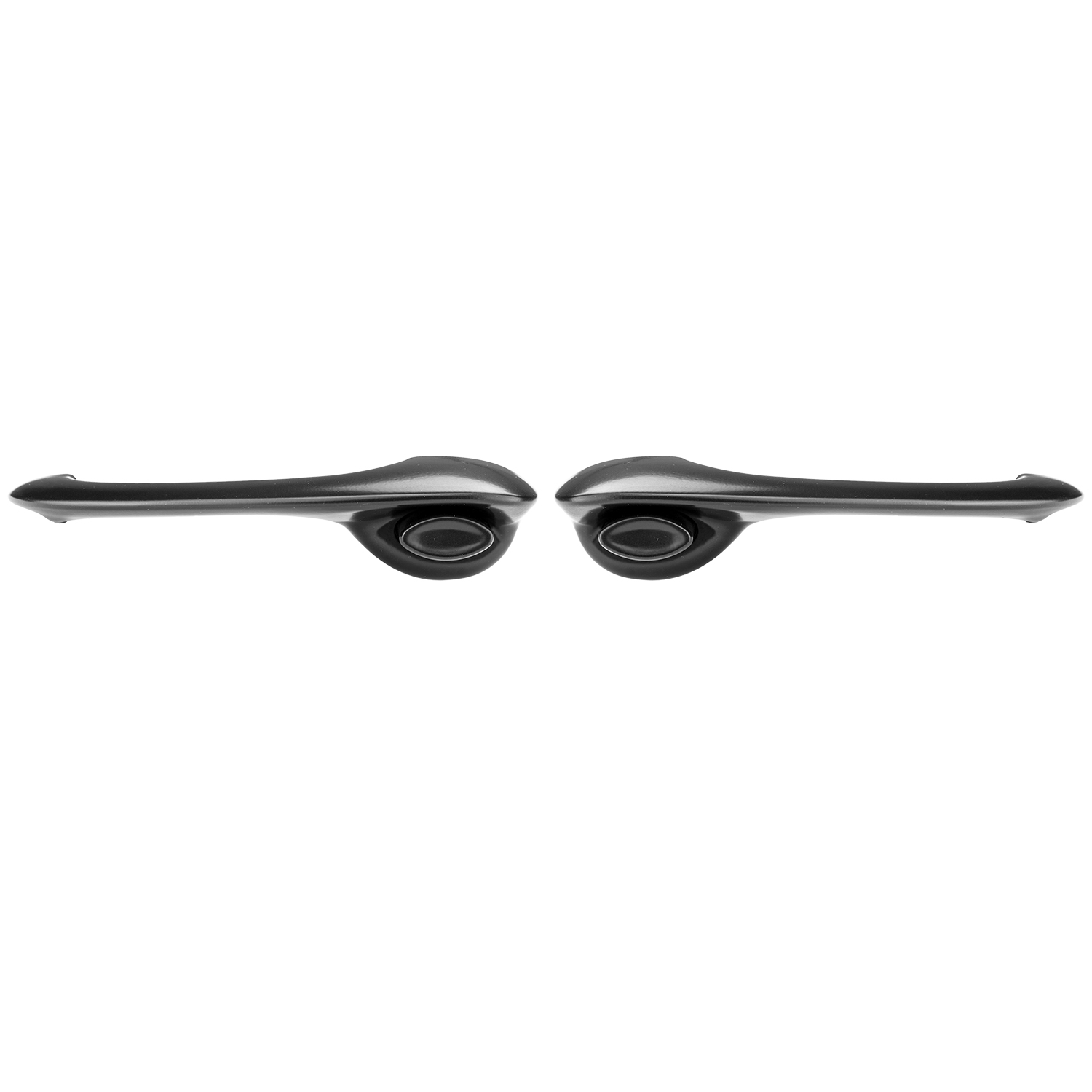 1968-1969 Chevelle Rear Door Handles - Black. Sold as a Pair