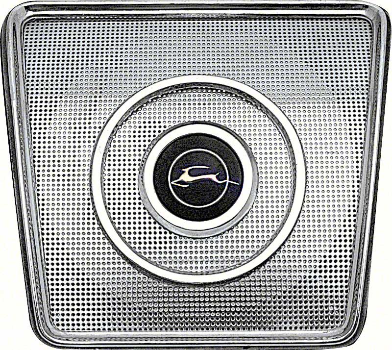 1962-64 Impala Rear Seat Speaker Grill 