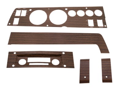 1970 B-body Woodgrain Rallye Dash Bezel Kit