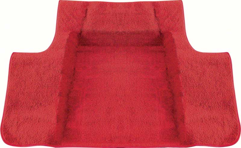 1962-67 Chevy II / Nova Superior oer&Reg; Red Molded Loop TrunkCarpet 