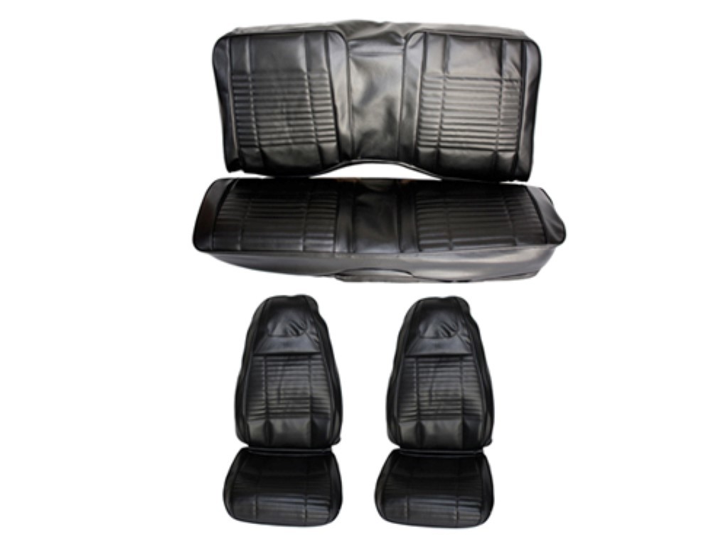 5501C-BUK-C 1970 Challenger Convertible Front & Rear Bucket Seat Cover Set