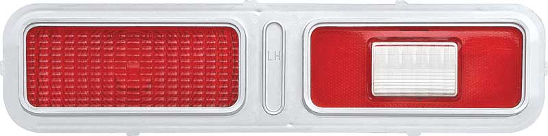 1973-74 Nova Standard Tail Lamp Lens - LH 