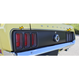 1970 Boss 302 Mustang Trunk Lid Stripe Kit