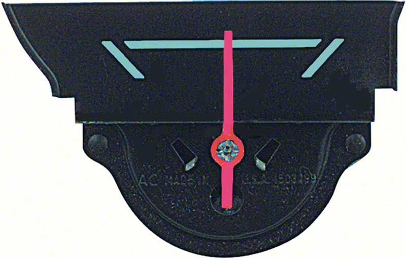 1967 Camaro Console Temperature Gauge 