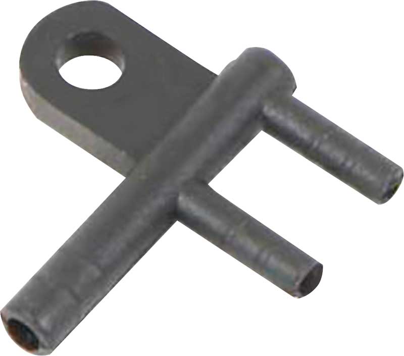 1967-1970 Mopar B-Body Black Windshield Washer "F" Connector 