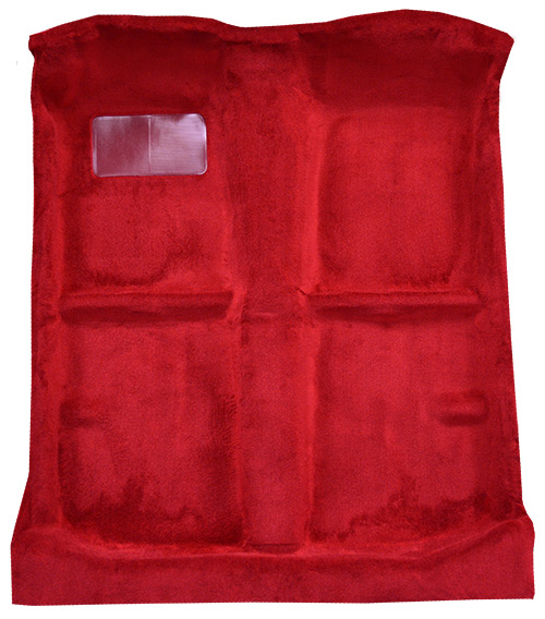 1996-2000 Honda Civic 2DR Coupe Cutpile Carpet Flooring 801 Black