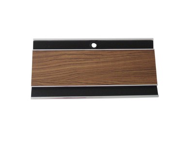 1969-70 B-body Diecast Woodgrain Console Glove Box Door