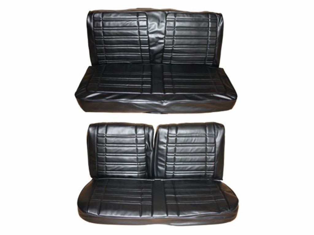 7714-BEN-100 1970 Coronet Super Bee Front Bench Rear Bench Seat