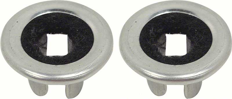 1968-90 OEM Style Door Lock Knob Ferrules 