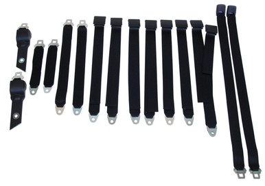 1970 B-body Bench Seat Belt Set