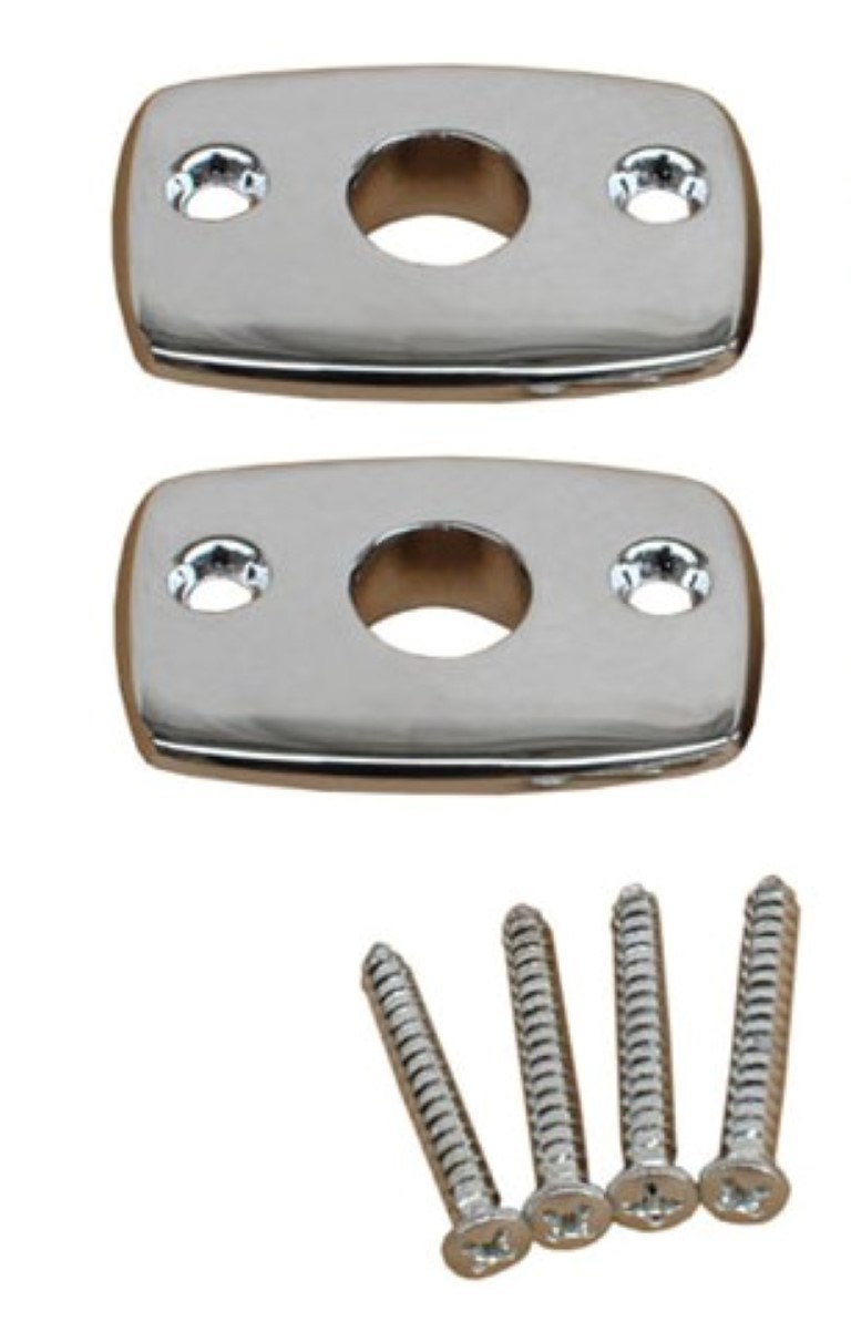 Mopar 1968-70 A,B,C-body Bucket Seat Headrest Mounting Bezels