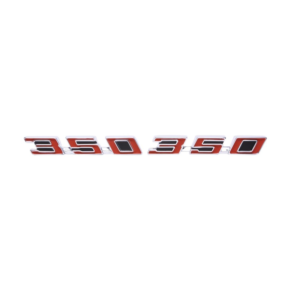 1968-1969 Firebird Hood Emblem, “350”, Sold as a Pair