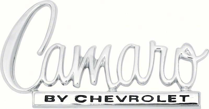 1970 "Camaro By Chevrolet" Trunk Emblem 