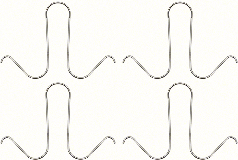1968-69 Firebird Deluxe Interior Shoulder Seat Belt Retainers - Set Of 4 