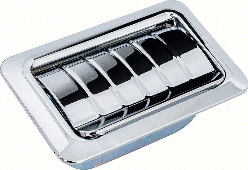 1967-76 Rear Quarter Ash Tray Assembly With Ribbed Lid 