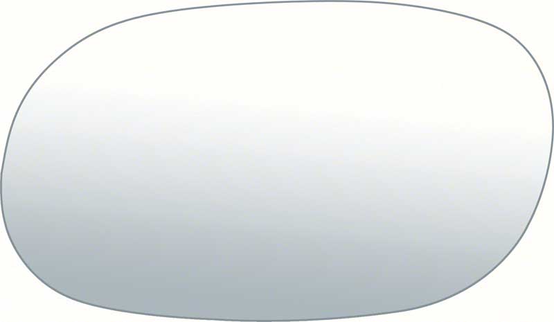 1970-81 Left Hand (Driver Side) Bullet Mirror Glass (5.1 X 2.94) 
