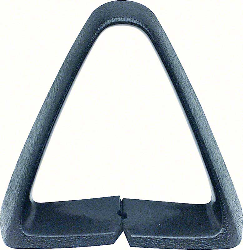 1977-81 Black Triangle Bucket Seat Belt Guide 