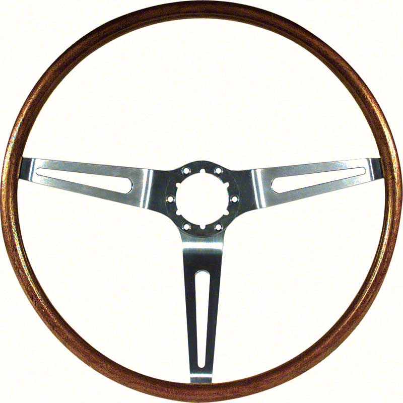 1967-68 16"Walnut Steering Wheel 