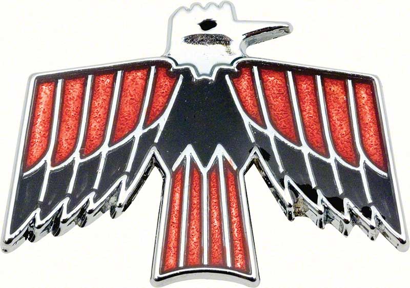 1968-69 Firebird Glove Box Emblem 
