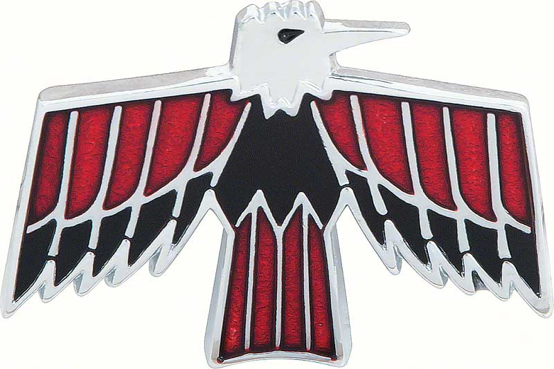 1967-68 Firebird "Bird Logo" Front Fender Emblem 