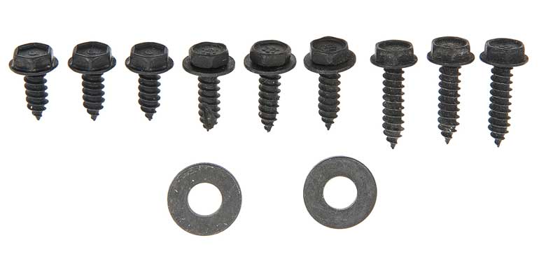 1967-68 GM F-Body Heater Duct Mounting Hardware Set 
