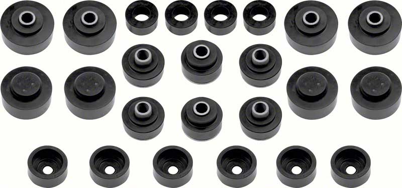 1969-70 Impala / Full Size Convertible Body Mount Bushing Set 