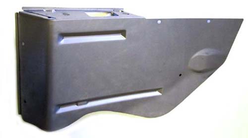 1968-1969 Chevrolet Camaro Convertible Rear Lower Arm Rest Panel - RH