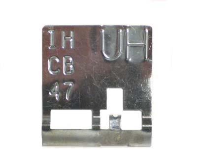 1969-1969 Chevrolet Camaro Radiator Tag - Code UH