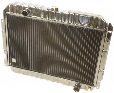 1966 Impala/Full-Size V8 396 W/ MT & AC - Radiator 4 Row (17-1/2" X 25-1/2" X 2-5/8" Core) 