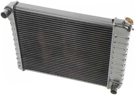 1968-71 Small Block Radiator M/T W Or Wo/AC 3 Row (17" X 20 3/4" X 2" Core) (Copper/Brass) 