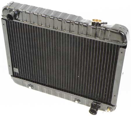 1967-69 F-Body Small Block V8 Radiator 4 RowW/ Manual Trans (Copper/Brass) 