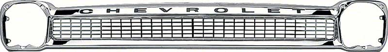 1964-66 Chevrolet Truck Chrome Grill W/ Chevrolet Lettering 