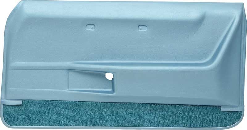 1968 Firebird Deluxe Door Panels - Turquoise 