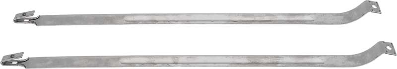 1970-73 Camaro & Firebird - Fuel Tank Mounting Straps- Stainless Steel (Pair) 