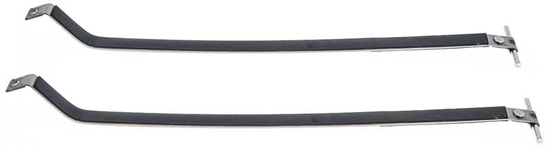 1982-02 Camaro & Firebird - Fuel Tank Mounting Straps - Stainless Steel (Pair) 