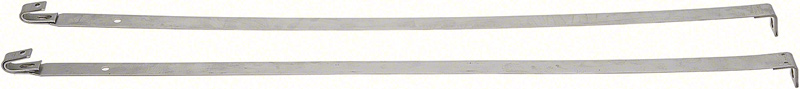 1955-57 Chevrolet Station Wagon - Fuel Tank Support Straps - Stainless Steel 