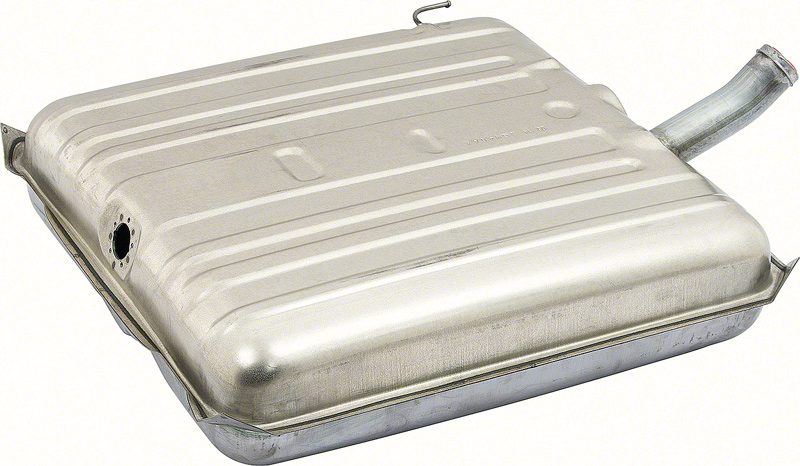 1958 Impala/Full-Size Models (Ex Wagon) - 16 Gallon Fuel Tank With Neck - Niterne Coated Steel 