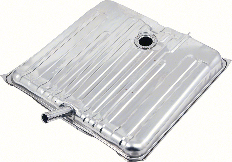 1967 Chevrolet Impala/Full-Size Models (Ex Wagon) - 24 Gallon Fuel Tank With Neck - Stainless Steel 